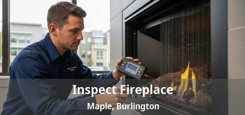 Inspect Fireplace Maple, Burlington - ON Inspect Fireplace Maple, Burlington - ON
