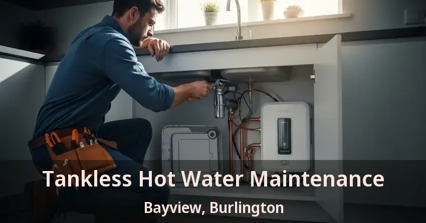 Tankless Hot Water Maintenance Bayview, Burlington - ON Tankless Hot Water Maintenance Bayview, Burlington - ON