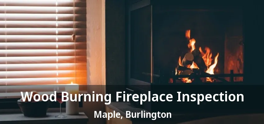 Wood Burning Fireplace Inspection Maple, Burlington - ON